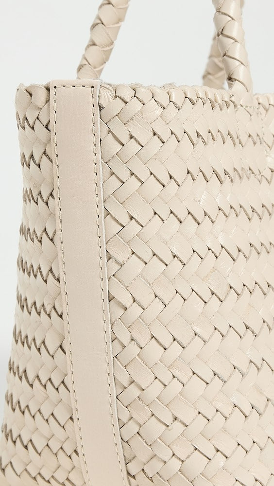 Petit sac fourre-tout tissé à la main Madewell