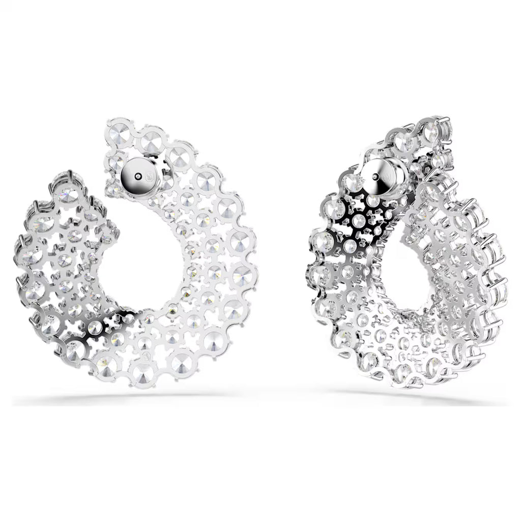 Boucles d'oreilles créoles SWAROVSKI Matrix