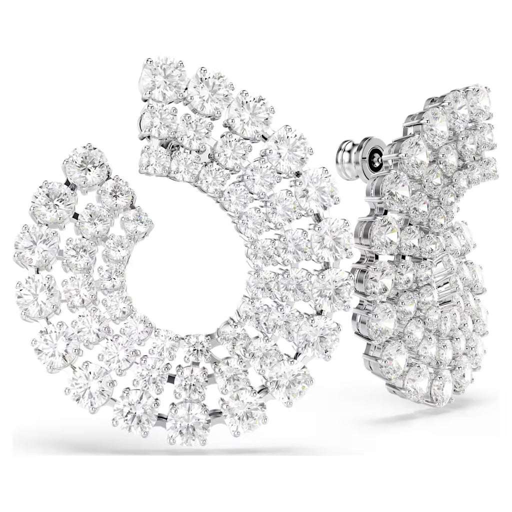 Boucles d'oreilles créoles SWAROVSKI Matrix