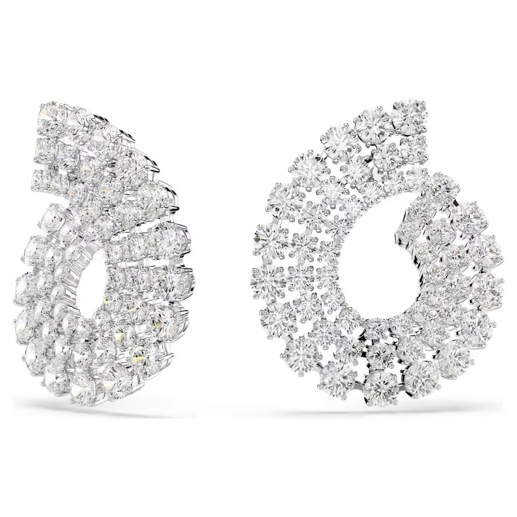 Boucles d'oreilles créoles SWAROVSKI Matrix