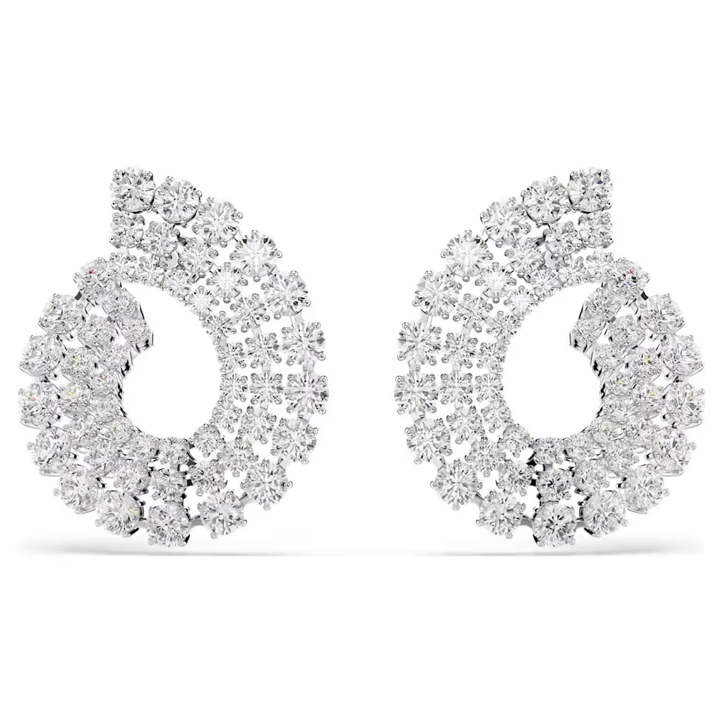 Boucles d'oreilles créoles SWAROVSKI Matrix