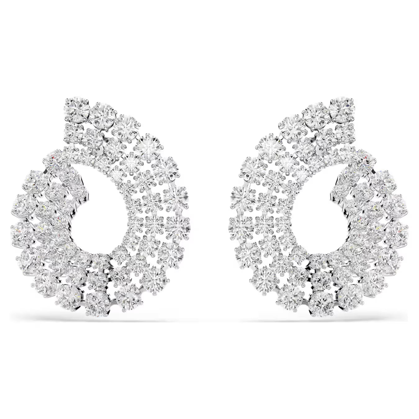 Boucles d'oreilles créoles SWAROVSKI Matrix