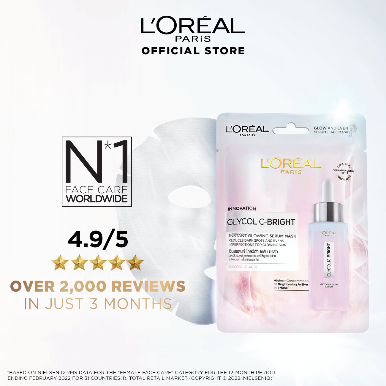 L'Oréal Paris Instant Glowing Serum Mask
