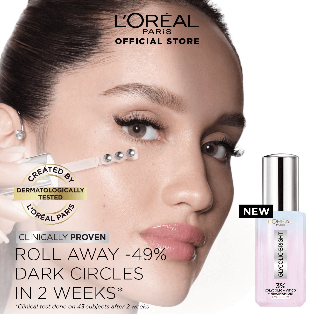 L'Oréal Paris Glycolic Bright Dark Circle Eye Serum