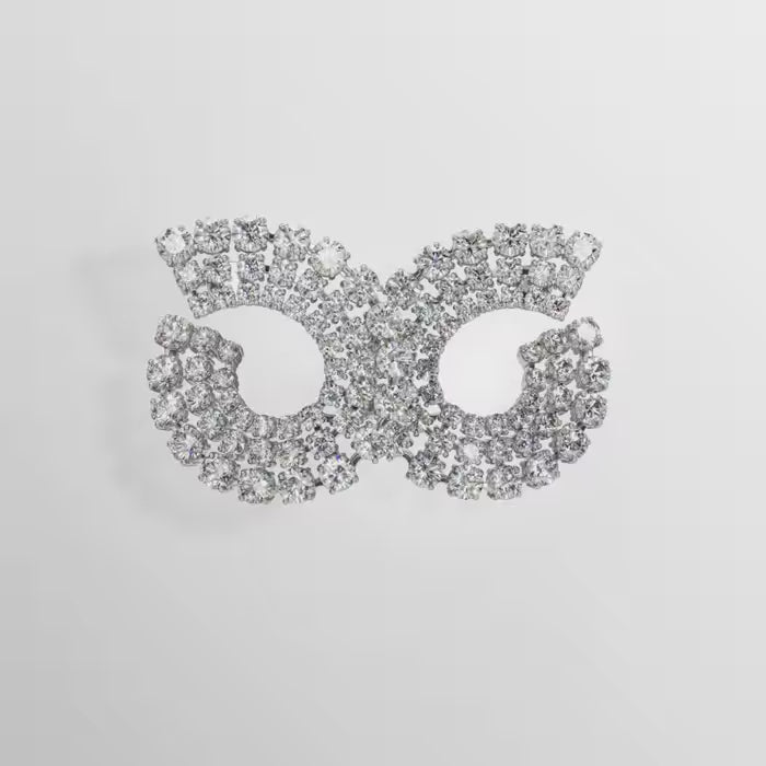 Boucles d'oreilles créoles SWAROVSKI Matrix