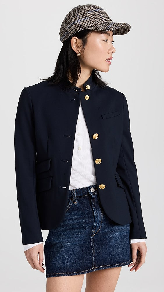 rag &amp; bone Slade Ponte Blazer