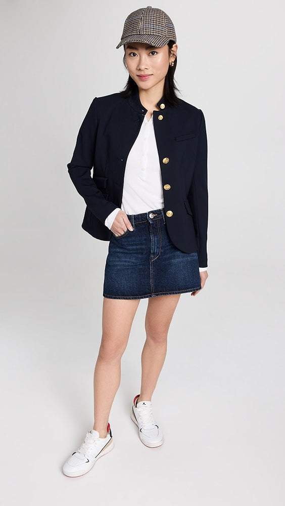 rag &amp; bone Slade Ponte Blazer