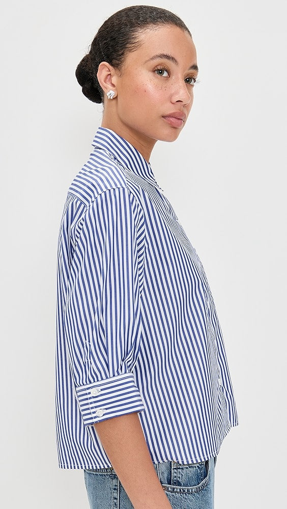 rag &amp; bone Lucia Stripe Poplin