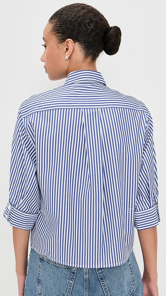 rag &amp; bone Lucia Stripe Poplin