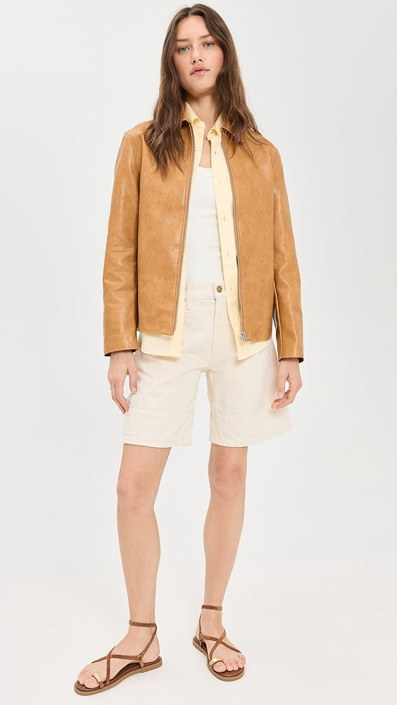 rag &amp; bone Jordie Faux Leather Jacket