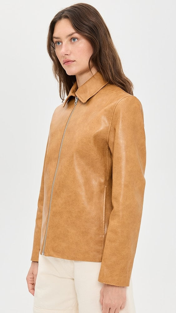 rag &amp; bone Jordie Faux Leather Jacket