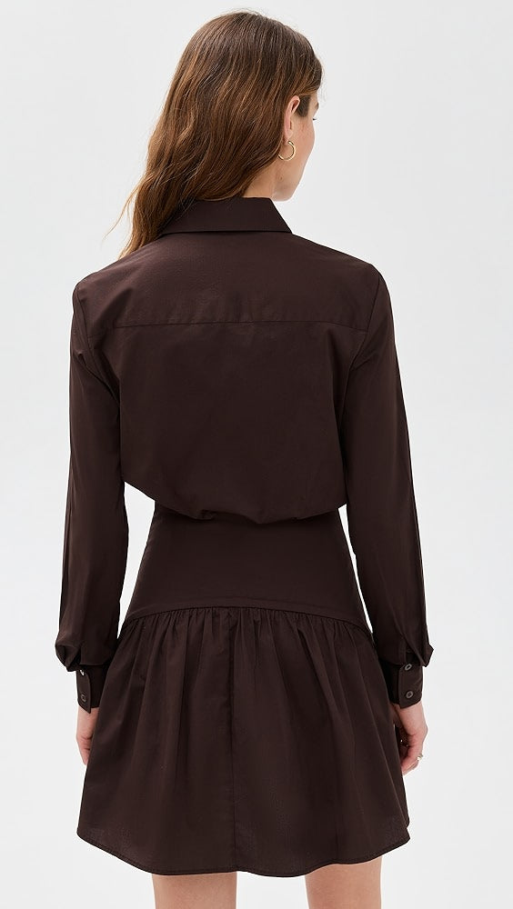 STAUD Rocco Mini Dress