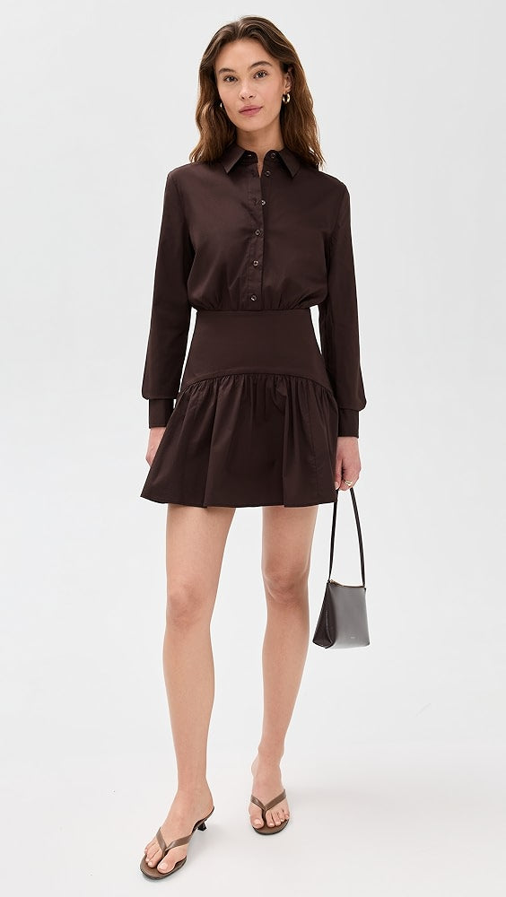 STAUD Rocco Mini Dress