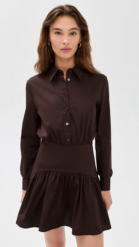 STAUD Rocco Mini Dress