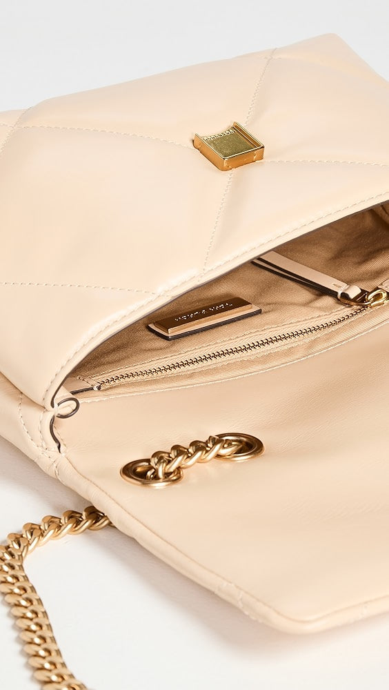 Petit sac bandoulière convertible Kira Diamond Quilt de Tory Burch