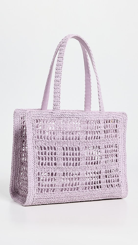 Petit sac fourre-tout crocheté à la main Ella de Tory Burch
