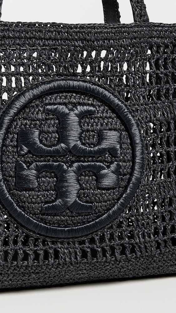 Petit sac fourre-tout crocheté à la main Ella de Tory Burch