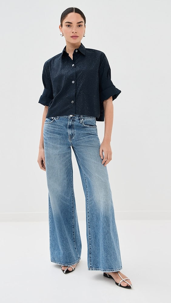 TWP Next Ex Buttondown with Crystals