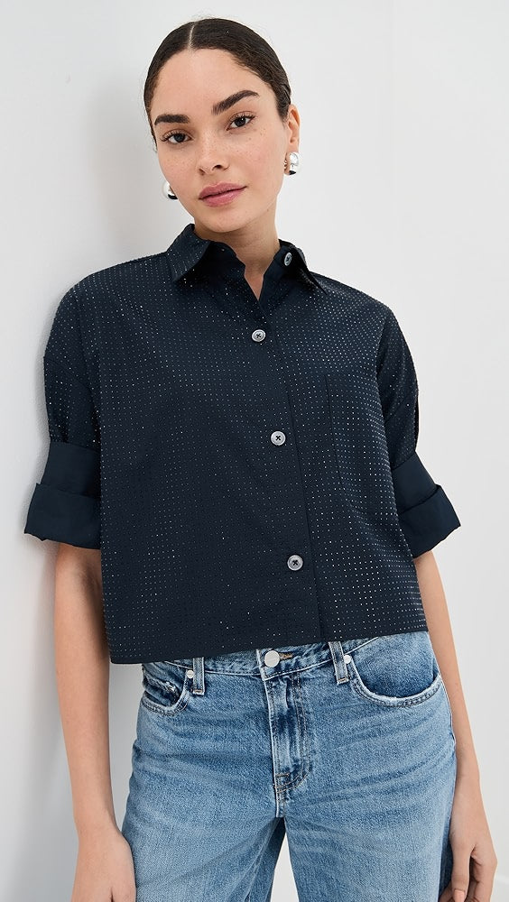 TWP Next Ex Buttondown with Crystals