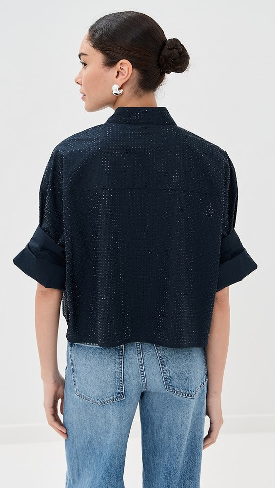 TWP Next Ex Buttondown with Crystals