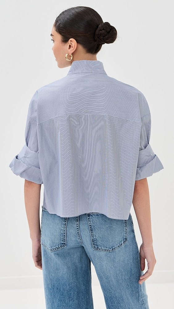 TWP Next Ex with Tie Buttondown