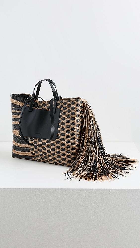 Ulla Johnson Lali Grand cabas en raphia