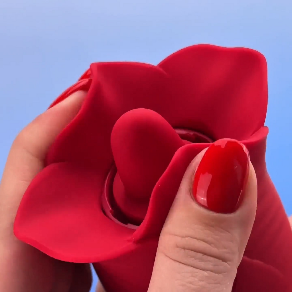 Vibromasseur suceur Lust Flower Rose