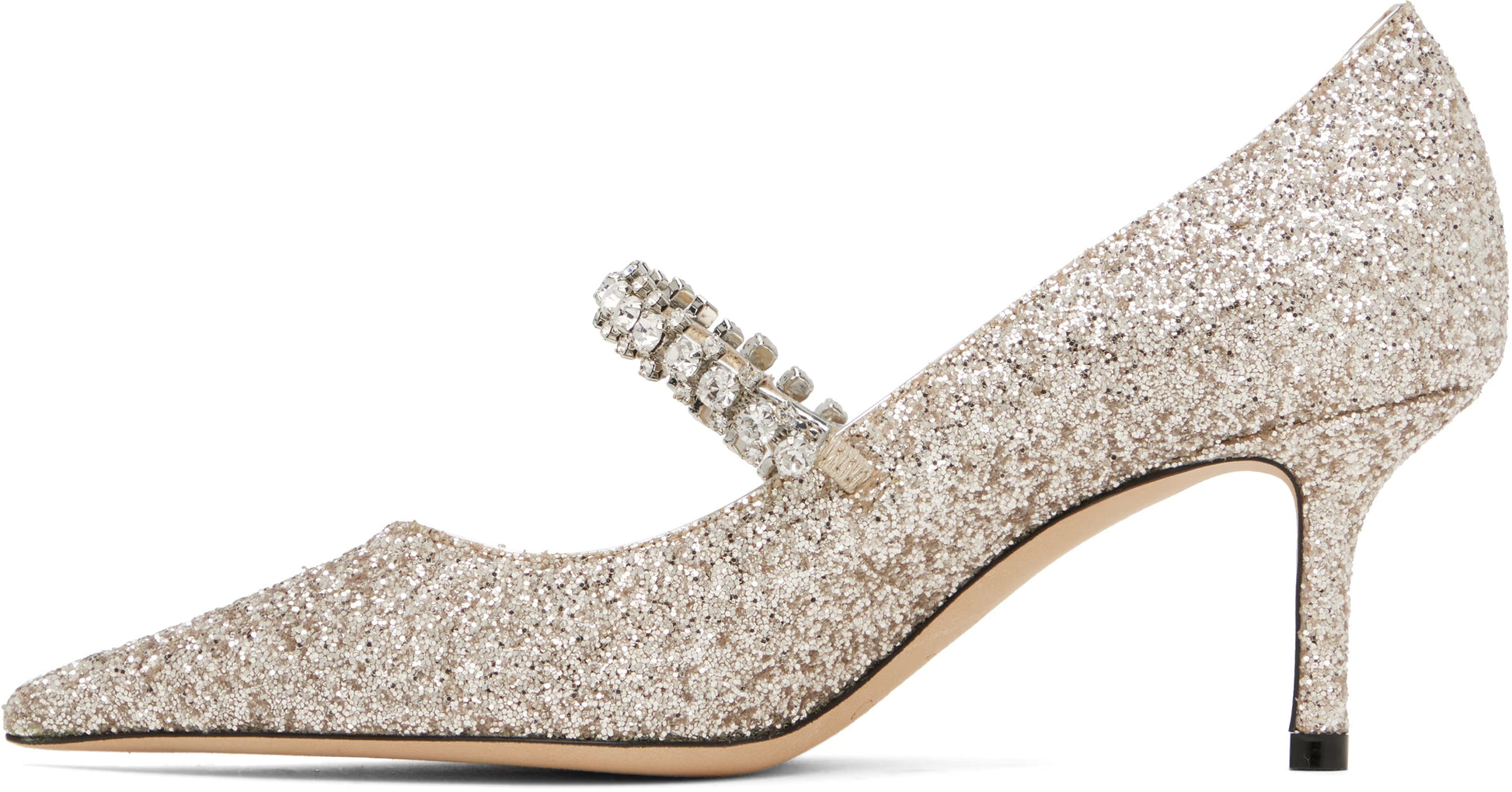 JIMMY CHOO Gold Bing Pump 65 Heels
