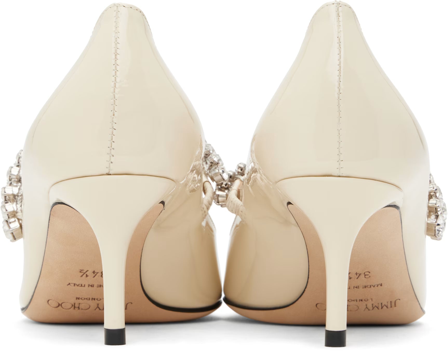 Jimmy Choo Beige Bing Pump 65 Heels