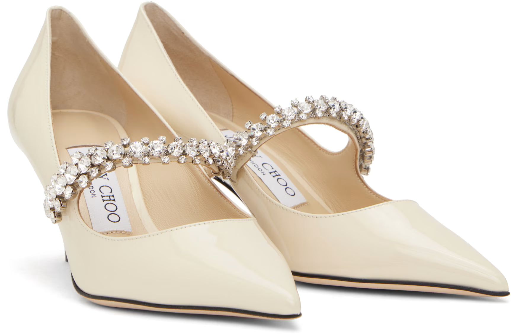Jimmy Choo Beige Bing Pump 65 Heels